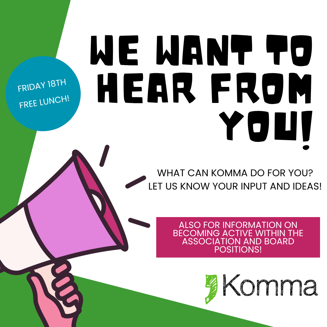 We want to hear from you!