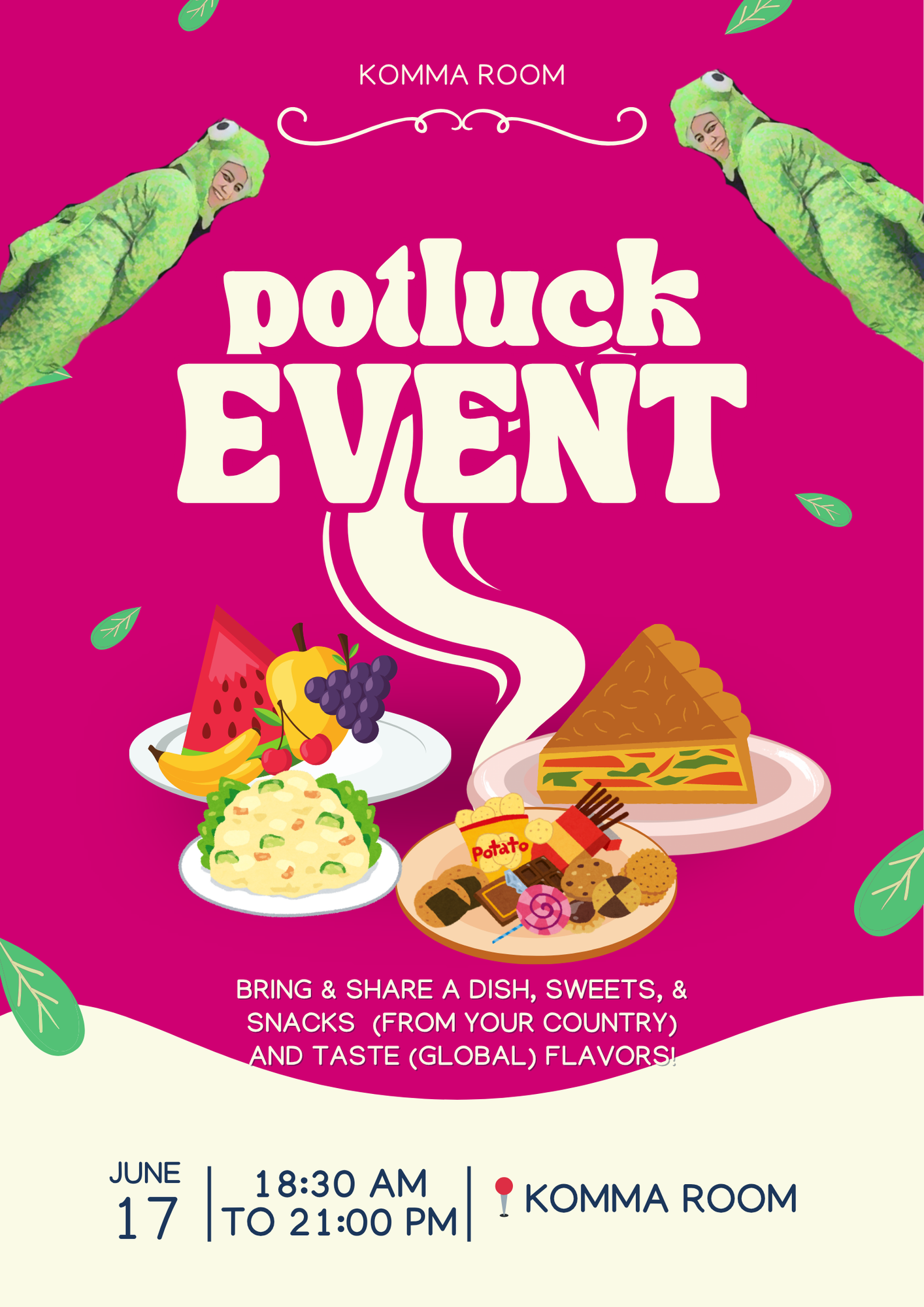 🧑‍🧑‍🧒‍🧒🌮 Potluck ✨