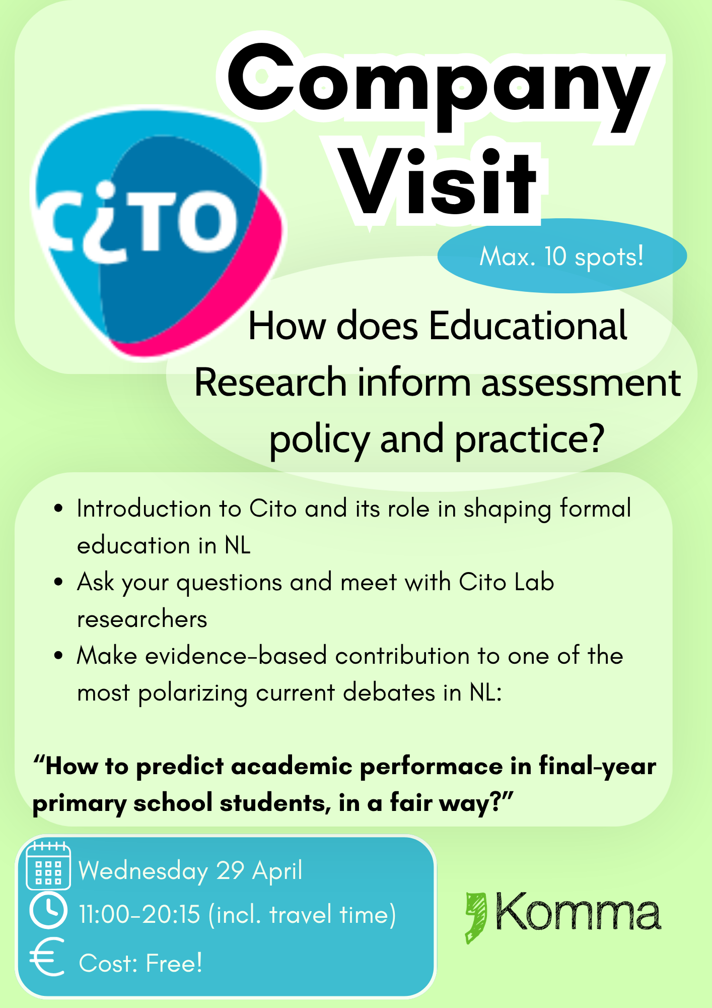 Cito Lab Company Visit